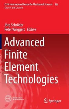 portada Advanced Finite Element Technologies (en Inglés)