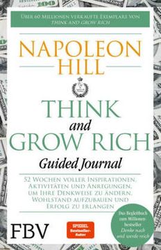 portada Think and Grow Rich - Guided Journal (en Alemán)
