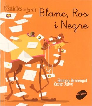 portada Blanc, Ros i Negre (Les bestioles del jardí) (en Catalá)