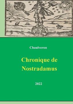 portada Chronique de Nostradamus (in French)