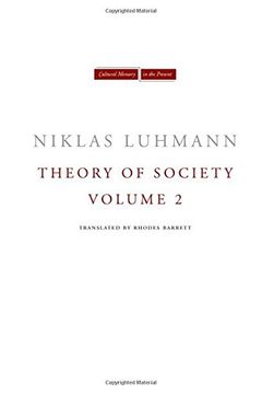 portada Theory Of Society, Volume 2 (cultural Memory In The Present) (in English)