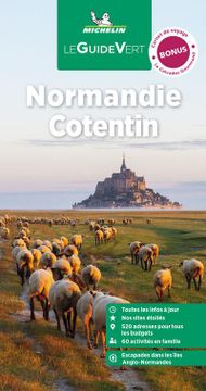 portada Michelin le Guide Vert Normandie Cotentin (en Francés)