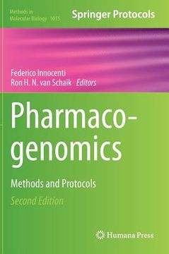 portada Pharmacogenomics: Methods and Protocols