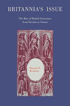 portada Britannia's Issue: The Rise of British Literature From Dryden to Ossian (en Inglés)