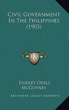 portada civil government in the philippines (1903) (in English)
