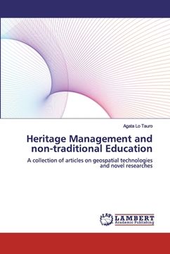 portada Heritage Management and non-traditional Education (en Inglés)