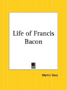 portada life of francis bacon (en Inglés)