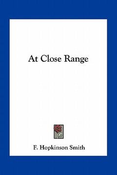 portada at close range (en Inglés)