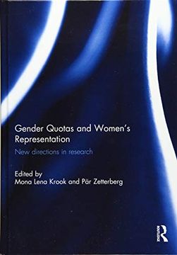 portada Gender Quotas and Women's Representation: New Directions in Research (en Inglés)