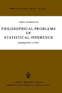 portada philosophical problems of statistical inference: learning from r.a. fisher (en Inglés)