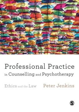 portada Professional Practice in Counselling and Psychotherapy: Ethics and the Law (in English)
