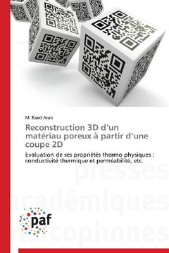 portada Reconstruction 3D D'Un Materiau Poreux a Partir D'Une Coupe 2D