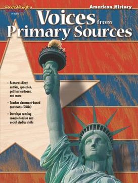 portada steck-vaughn voices from primary sources: reproducible american history (en Inglés)