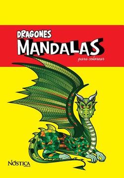 portada Mandalas Dragones: para colorear