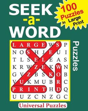 portada SEEK -a- WORD Puzzles (in English)