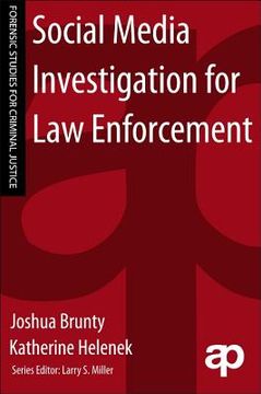 portada Social Media Investigation for Law Enforcement (en Inglés)