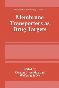 portada Membrane Transporters as Drug Targets