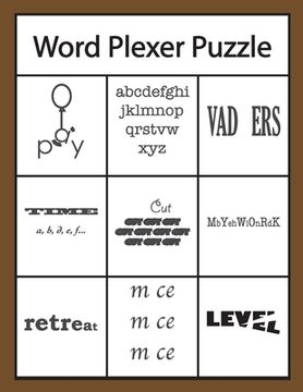 portada Word Plexer Puzzle: Rebus Puzzles Word or Phrase Fun and Challenge Game (en Inglés)