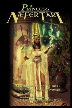portada Princess Nefertari: Protectress of the Nile: Nefertari Saga book 1 (en Inglés)
