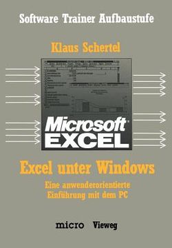 portada Excel Unter Windows: Eine Anwenderorientierte Einführung Mit Dem PC (in German)
