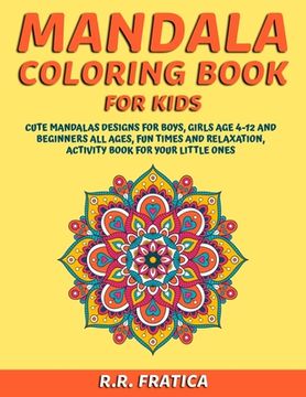 portada Mandala coloring book for kids (en Inglés)
