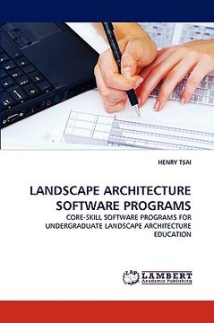 portada landscape architecture software programs (en Inglés)