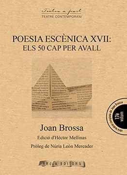 portada Poesia Escenica Xvii: Els 50 cap per Avall (Textos a Part, 198)
