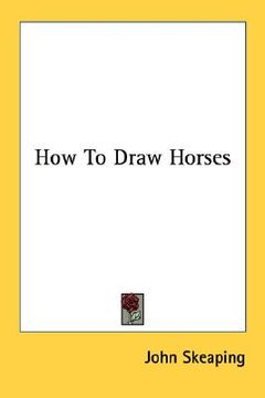 portada how to draw horses (en Inglés)