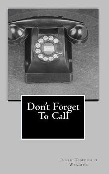 portada Don't Forget To Call (en Inglés)