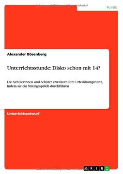 portada Unterrichtsstunde: Disko Schon Mit 14?