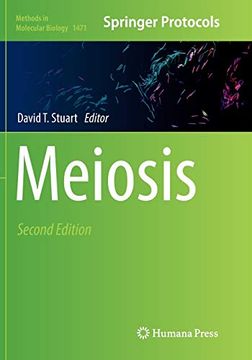 portada Meiosis (Methods in Molecular Biology, 1471) (en Inglés)