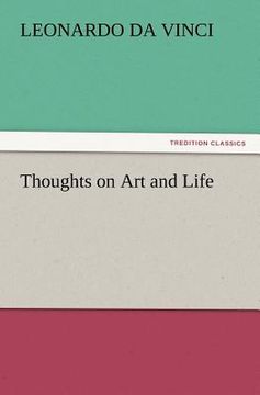portada thoughts on art and life (en Inglés)