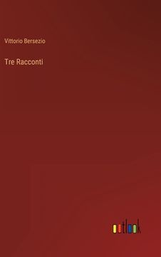 portada Tre Racconti (en Italiano)