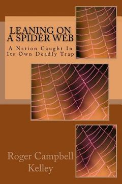 portada Leaning On A Spider Web (en Inglés)