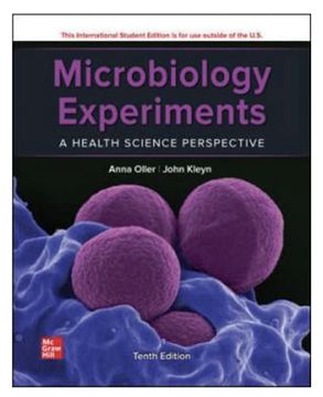 portada Microbiology Experiments: A Health Science Perspective ise (en Inglés)