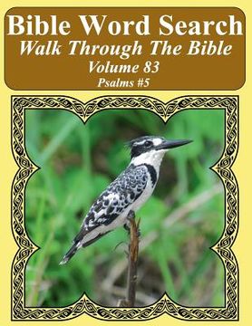 portada Bible Word Search Walk Through The Bible Volume 83: Psalms #5 Extra Large Print (en Inglés)