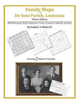 portada Family Maps of De Soto Parish, Louisiana (en Inglés)