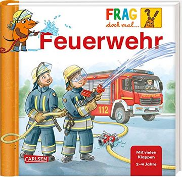 portada Frag Doch mal. Die Maus! Feuerwehr: Erstes Sachwissen ab 2 Jahren (in German)