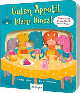 portada Guten Appetit, Kleine Dinos! Mitmach-Pappe mit Ausgestanzten Figuren & Klappen (in German)