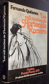 portada Las mil Noches de Hortensia Romero: Novela (Colección Autores Españoles e Hispanoamericanos)