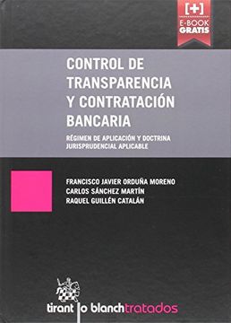 portada Control de Transparencia y Contratación Bancaria (Tratados, Comentarios y Practicas Procesales)