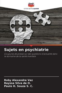 portada Sujets en psychiatrie (en Francés)