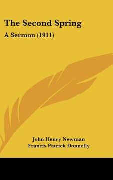portada the second spring: a sermon (1911)