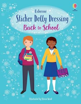 portada Sticker Dolly Dressing Back to School: A Back to School Book for Kids (en Inglés)