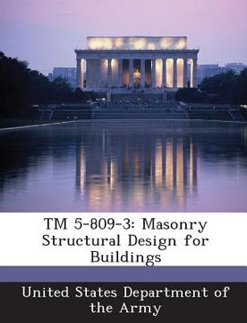 portada TM 5-809-3: Masonry Structural Design for Buildings (en Inglés)