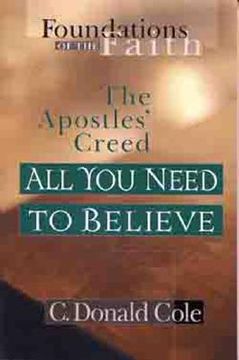 portada all you need to believe: the apostles' creed (en Inglés)