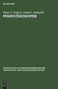 portada Mikroökonomie (Internationale Standardlehrbucher der Wirtschafts- und Sozia) (en Alemán)