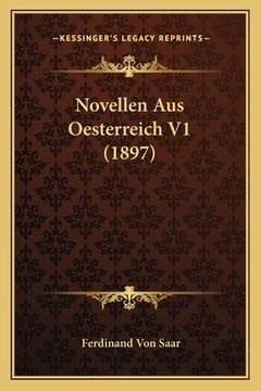 portada Novellen Aus Oesterreich V1 (1897) (en Alemán)