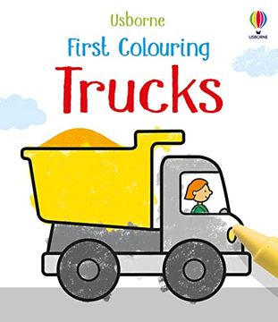 portada First Colouring Trucks (in English)