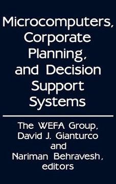 portada microcomputers, corporate planning, and decision support systems (en Inglés)